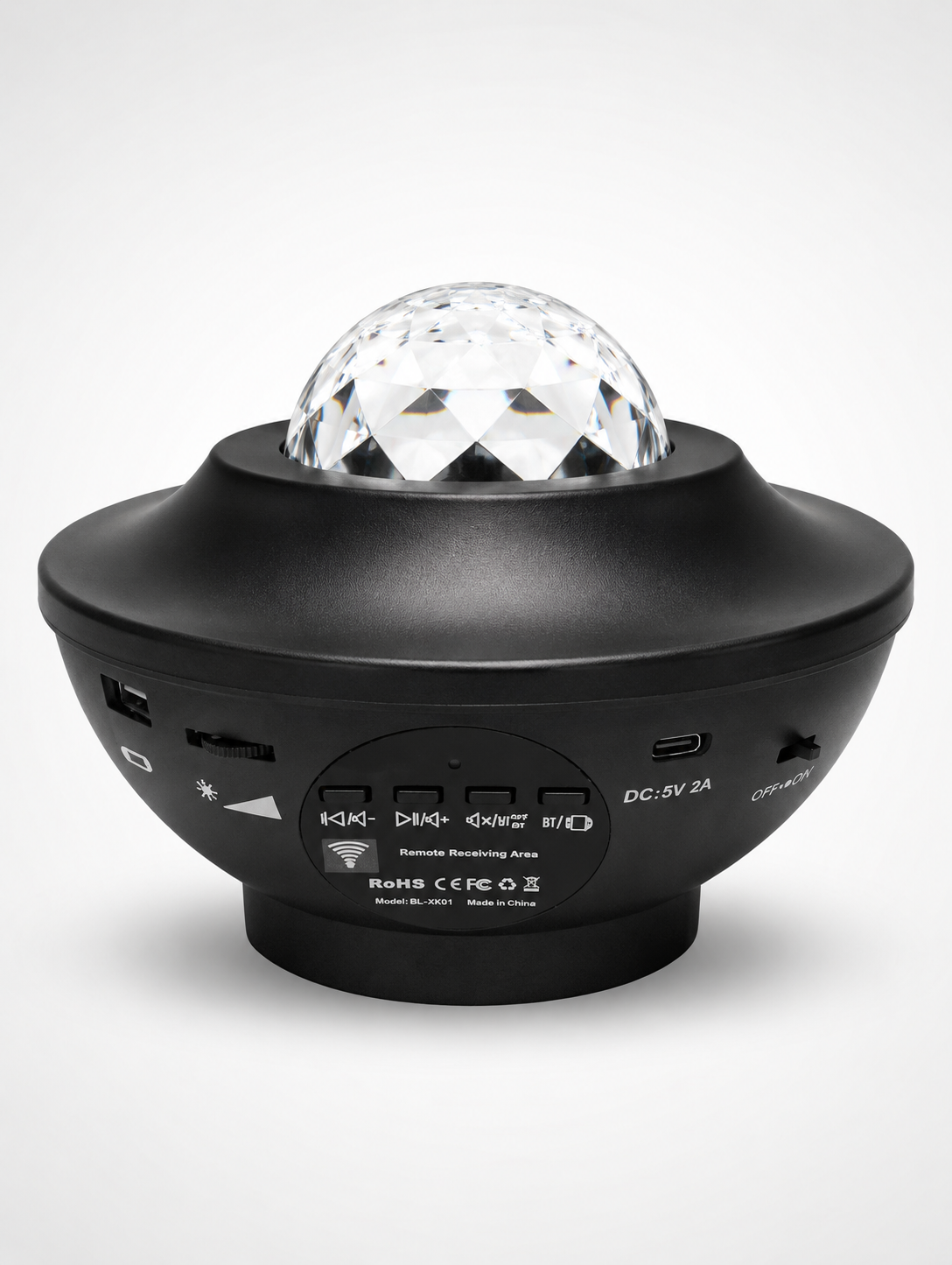 Galaxy Star Projector Light with Bluetooth Speaker