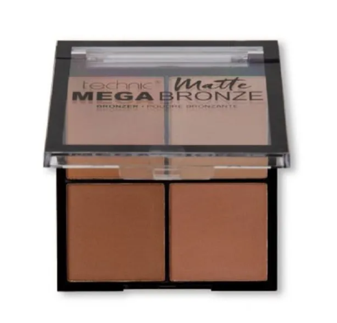 Technic Mega Matte Bronze Eyeshadow Palette 4 Colour