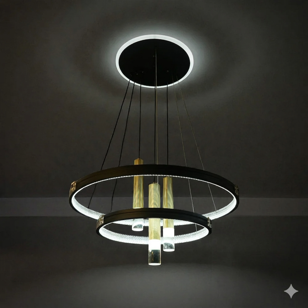 Modern 2-layer Hanging Light (JCL-533-3-2)