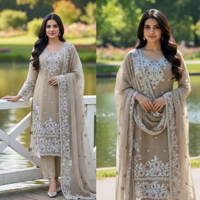 Georgette Pakistani Salwar Suits