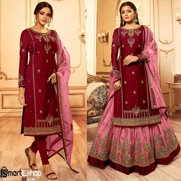 Fancy Sharara Style Lehenga